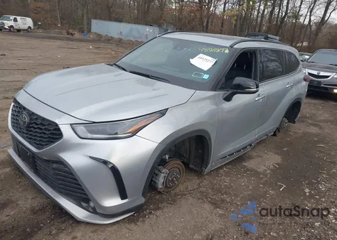 2024 Toyota Highlander Xse z USA, uszkodzony, nr VIN 5TDKDRBHXRS532290